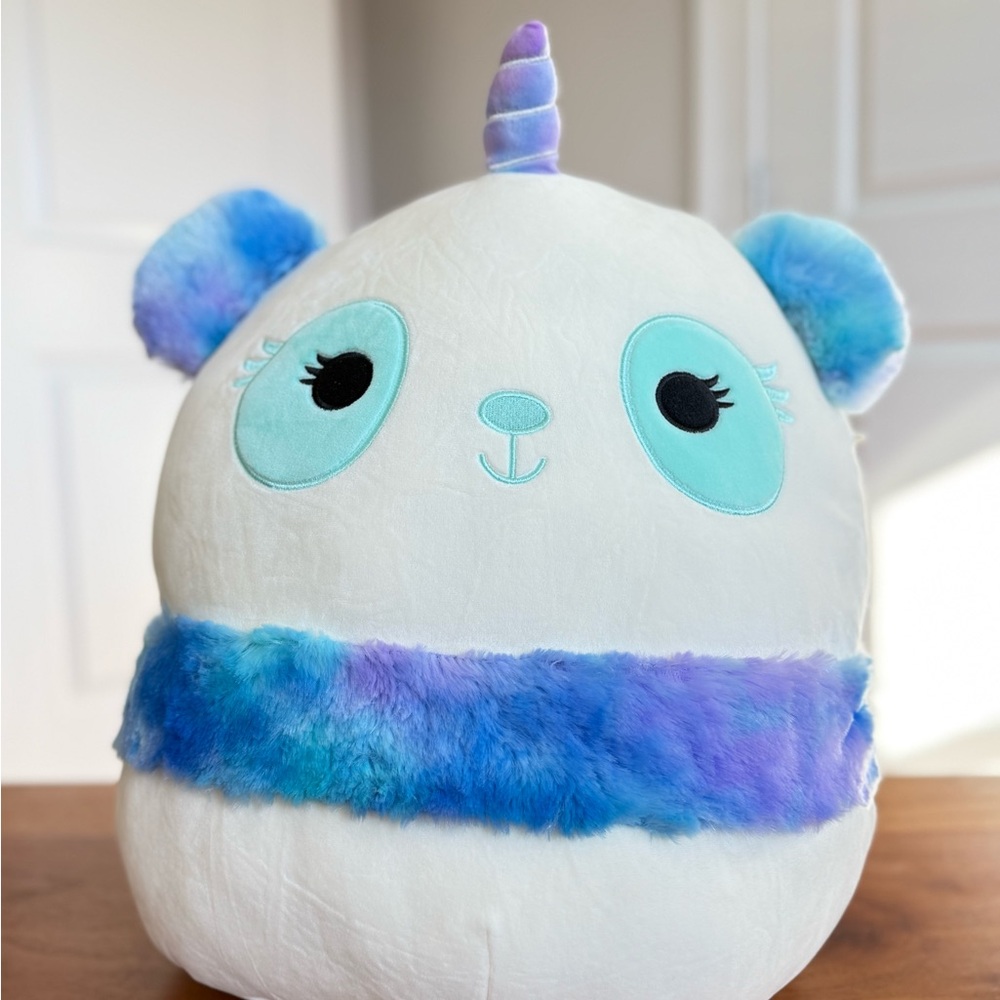 NWOT Rare Squishmallow Paedra the Panda Unicorn 16”